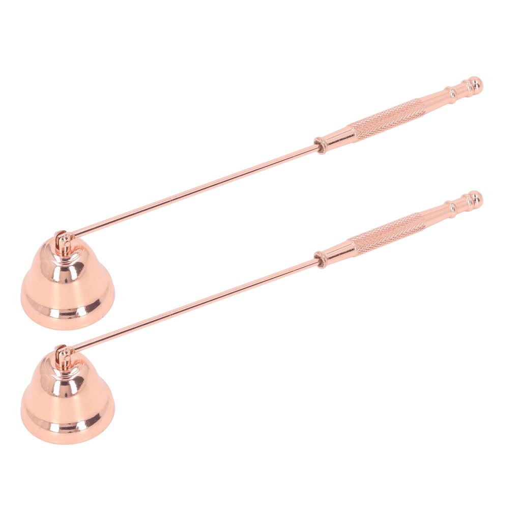 2 шт. гаситель пламени свечи с длинной ручкой в форме колокольчика металлический гаситель пламени крышка фитиль гаситель инструмент