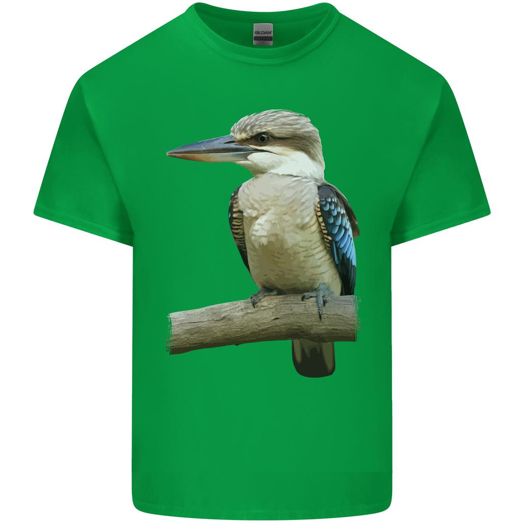 Kookaburra Kingfisher Ornathology Birdwatcher Unisexs Light Cotton TShirt