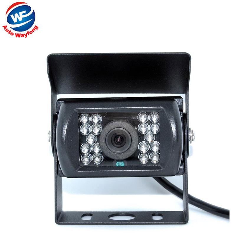 CCD CCD Car Rearview Reverse backup Camera 120 Degree18 IR Nightvision Waterproof Bus Truck Camera