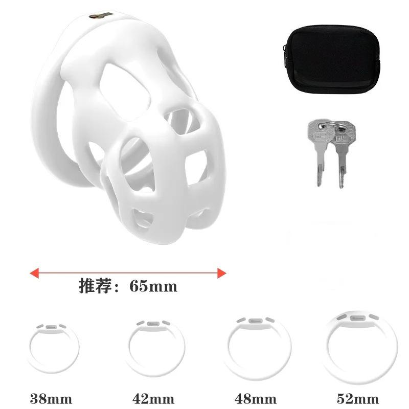 2025 New Cobra 2nd Generation Chastity Lock SM Sexual Training Birdcage Abstinence Gay Chastity Lock Adult Chastity Cage