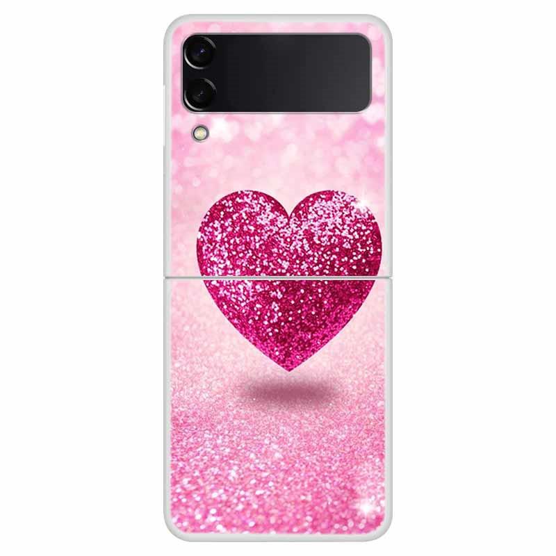 For Samsung Z Flip 3 4 Case Clear Transparent Hard PC Phone Back Cover For Samsung Galaxy Z Flip 4 Cases ZFlip 3 Flip3 Shells