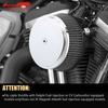 Комплект воздушного фильтра и впускного фильтра для мотоцикла Harley Touring Road King Electra Glide Dyna Street Bob Low Rider Softail Fat Boy