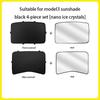 Tesla Model 3/Y Sunroof Sunshade: Heat-Blocking Roof Insulation Accessory