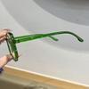 3 шт. Ретро-желейные цветные квадратные очки с прозрачными линзами для женщин