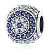 Charms Plata De Ley New Series Evil Eye Flowers Heart Charms Fit 3Mm Original Bracelet Pendant Diy Jewelry For Women