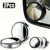 2-piece Set of 360 Degree High-definition Circular Car Rearview Mirrors, Reverse Blind Spot Rearview Mirror Auxiliary Mirror