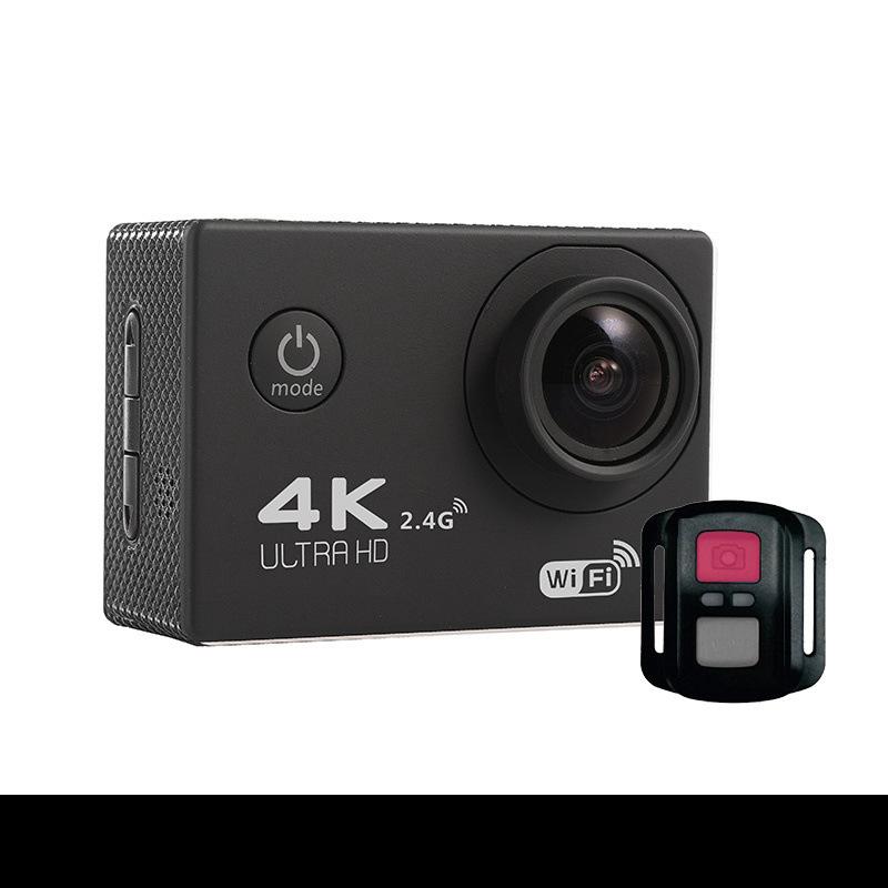 Экшн-камера Ultra HD 4K 30 кадров в секунду Wi-Fi 2,0-дюймовый водонепроницаемый шлем 170D