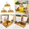 Поднос Ид Лунный Храм Подставка для Еды Акриловое Украшение для Исламской Мусульманской Настольной Декорации Вечеринка Рамадан Конфеты Продукты Питания
