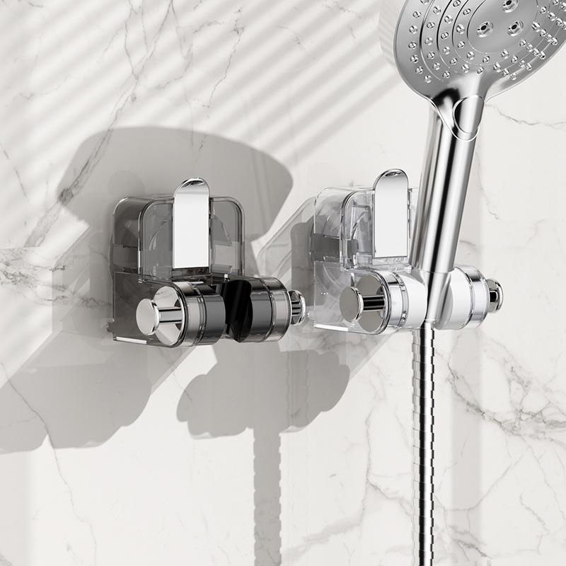 Присоска Держатель для душа Бытовой держатель для душа Фиксированный артефакт Без сверления Основание для душа Детская подвижная регулировка