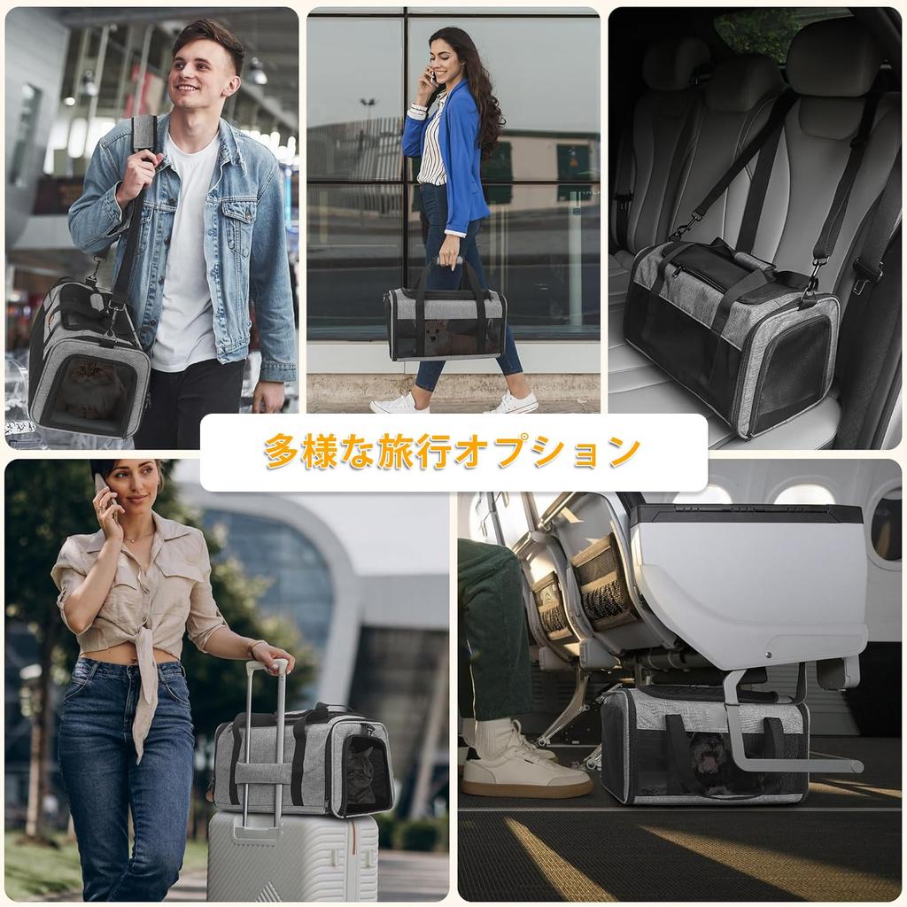 THKWOO Переноска для домашних животных кошек собак ремень для фиксации тяги большая хорошая идеально подходит для маленьких маленьких для поездок грузоподъемность 6 кг переноска, сумка, складная, сумка,