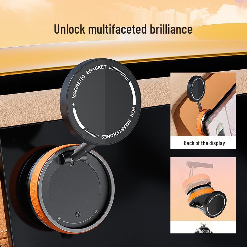 2026 15 Вт Многофункциональный Магнитный Автомобильный Держатель для Телефона и Беспроводное Зарядное Устройство