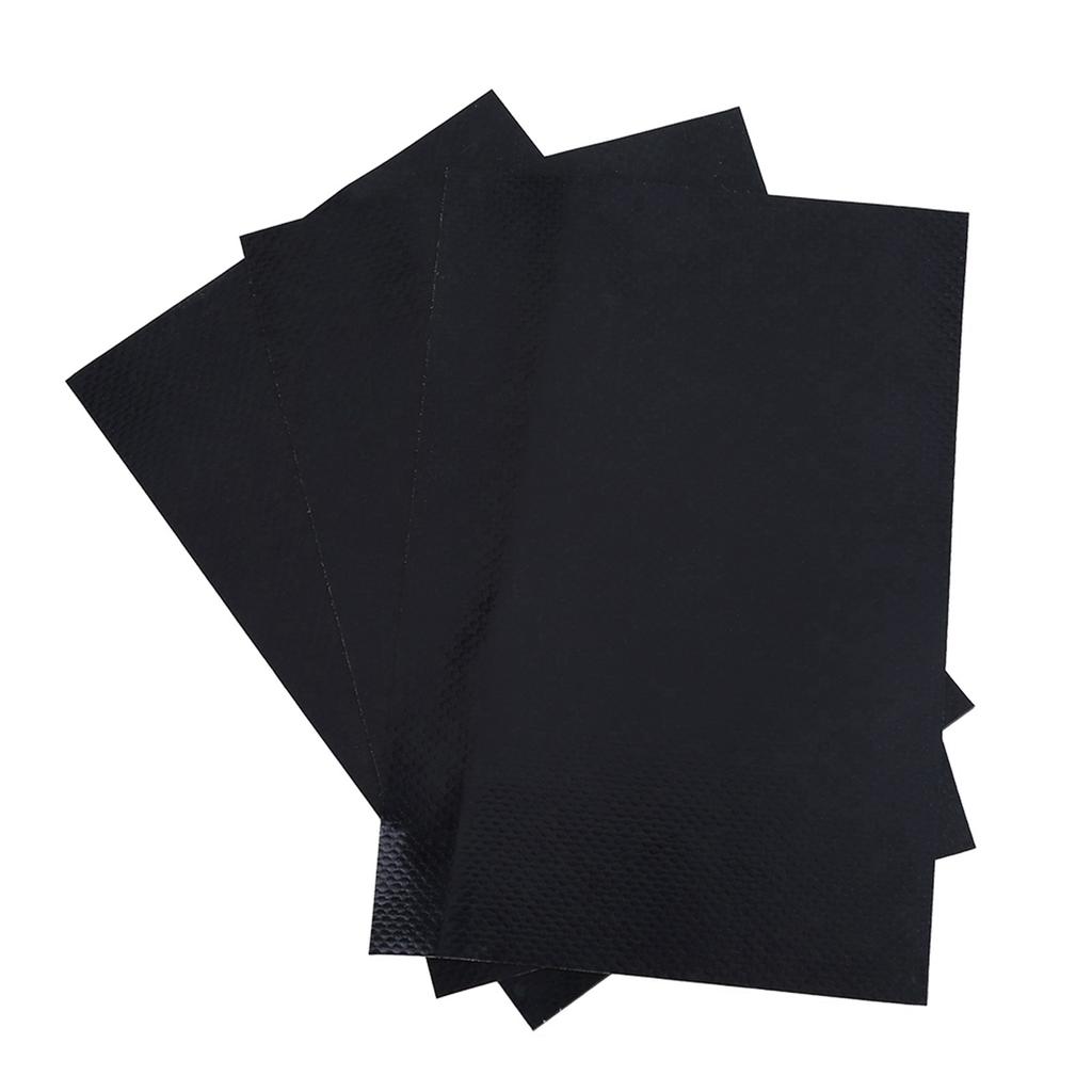 Комплект из 3 шт. ПВХ-заплаток для ремонта надувного плота, лодки, каноэ, каяка (серый)