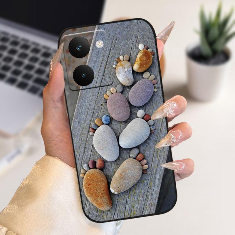 Чехол для Realme P3 Ultra RMX5030 Стильная Раскраска Мягкий Силиконовый Чехол для Телефона из ТПУ Для Realme P3 Ultra 5G Чехлы Оболочка P3Ultra