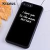 Я люблю тебя до луны и обратно Чехол для телефона для iPhone 17 Air 16 15 14 plus 12 13 pro max Fundas