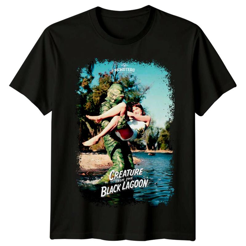 Creature from the Black Lagoon 1954 Movie Poster Inspired Unisex T-Shirt Retro 80s Tee