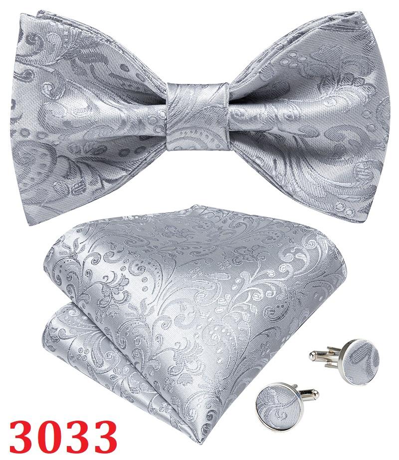 Галстук-бабочка для мужчин, однотонный розовый галстук-бабочка, клетчатый шелковый галстук-бабочка, носовой платок, запонки, банты в клетку, галстук-бабочка