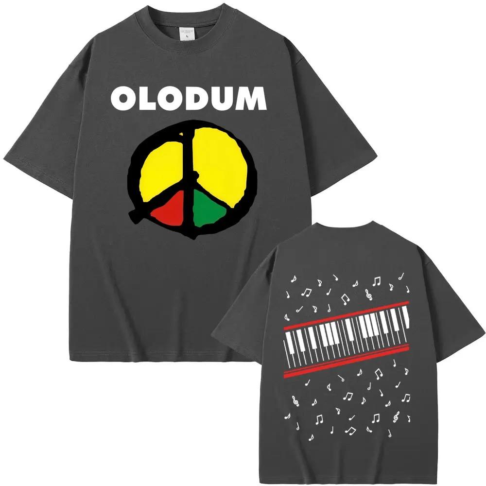 Майкл Джексон Olodum Мир и Музыка Двусторонняя Повседневная Свободная Футболка Регги Цвет Унисекс Уличная Одежда Футболка