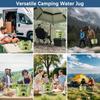 8L BPA-Free Portable Folding Water Storage Bag with Faucet for Camping Hiking