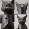 Cat Figurine Cat Figurine Antique Goods [Fishing Cat]