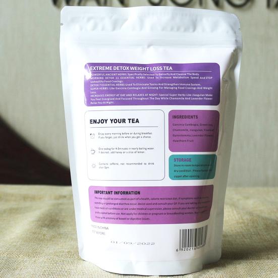 Детокс чай модный здоровый ароматный мягкий вкус для красоты