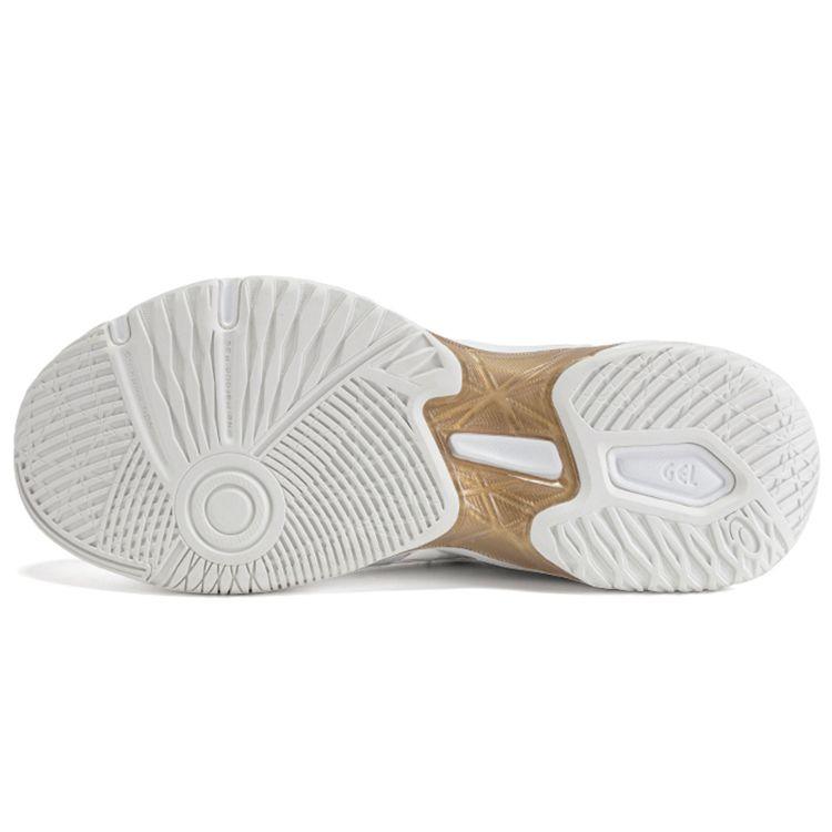 Asics Мужские кроссовки Gel Rocket 11 2E Wide White Pure Gold 1071A106-100