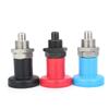 M12/M16 Fine Thread Stainless/Carbon Steel Locking And Positioning Index Bolts KST216 Three Colors Plastic Knob Indexing Plungers