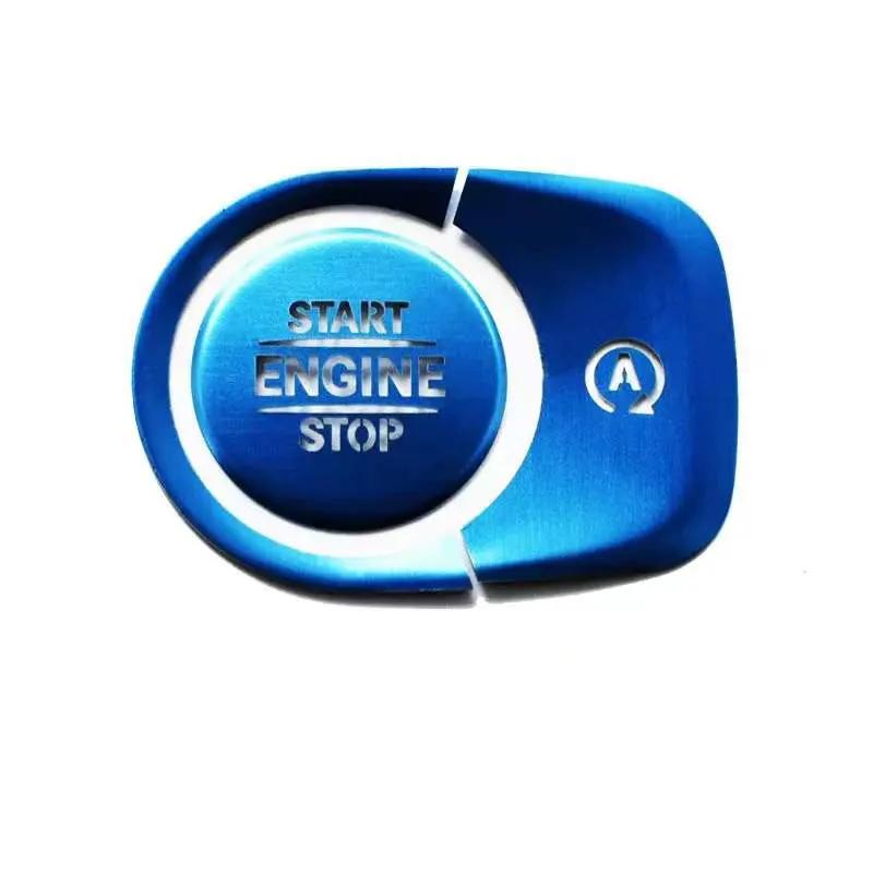 For Mercedes Benz G GLE GLS Class G463 G500 W167 X167 GLE450 AMG GLE53 Car Engine Start Stop Button Ring Trim Cover Sticker