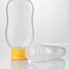 PP Honey Bottle with Silicone Lid Honey Jar Portable Syrup Jar