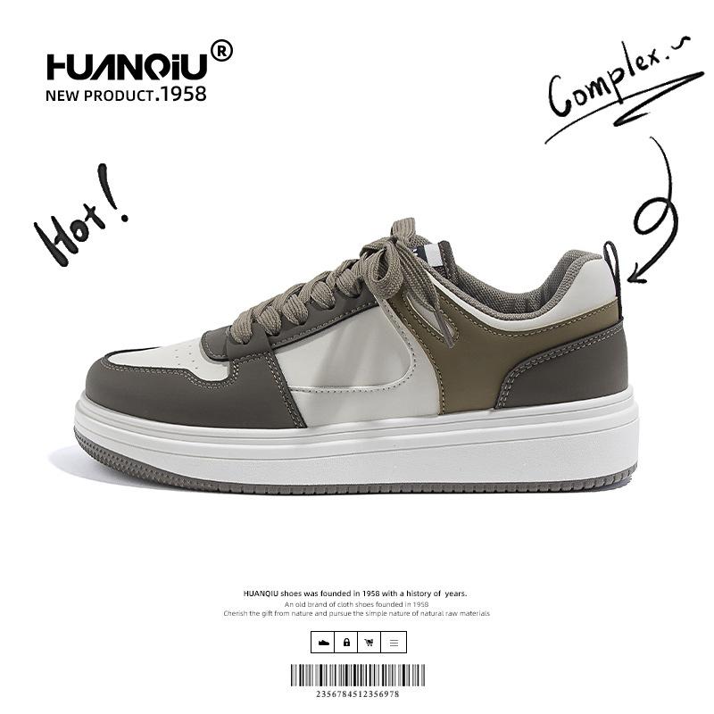 Global ZHQ-HY071 черно-белые туфли для доски мужские весенние мужские туфли модные высококачественные универсальные мужские туфли на платформе мужские