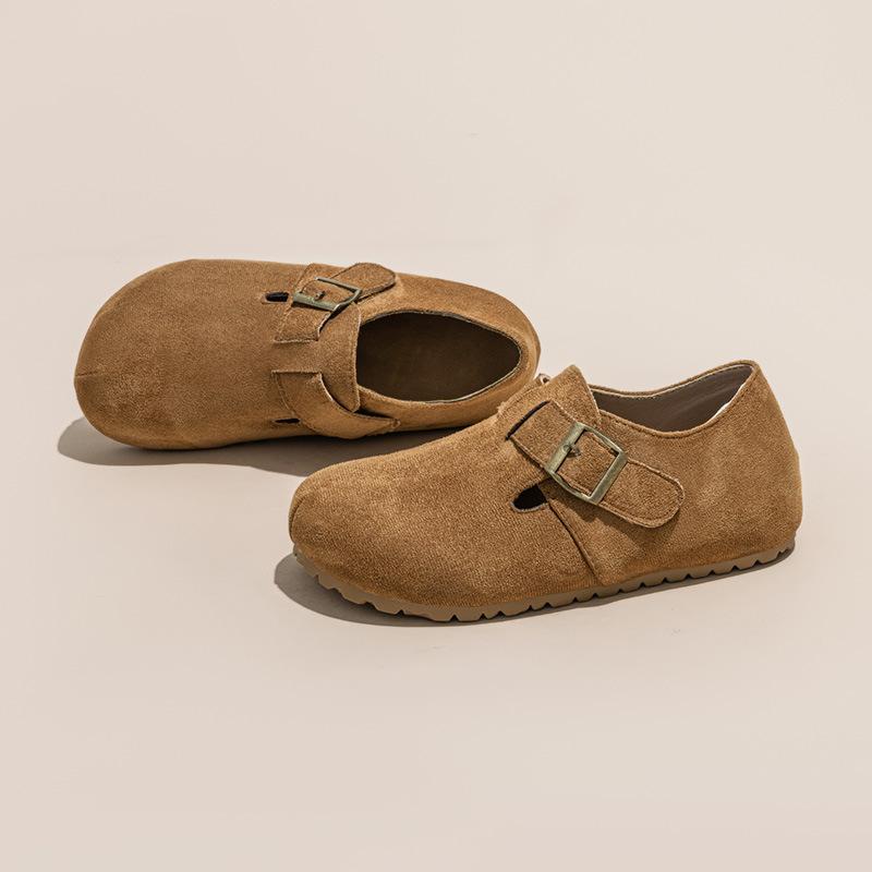 2025 новые матовые кожаные туфли на мягкой подошве, закрывающие всю стопу, корейская версия, универсальные туфли-лодочки, увеличение внутренней высоты, женские туфли-лодочки