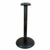 Wooden Helmet Black Stand Display Post for Medieval Helmets - Fordable Stand NEW