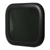RV Window Black Aluminum Alloy Frame Waterproof Tempered Glass Round Corner RV Fixed Windows for Camper Caravan 33‑38mm