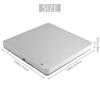 ABIY-Внешний 3D Blu-Ray DVD-привод, USB 3.0 и Type-C Blu-Ray CD DVD-привод Плеер Ультратонкий Slot-in CD DVD Записывающее устройство