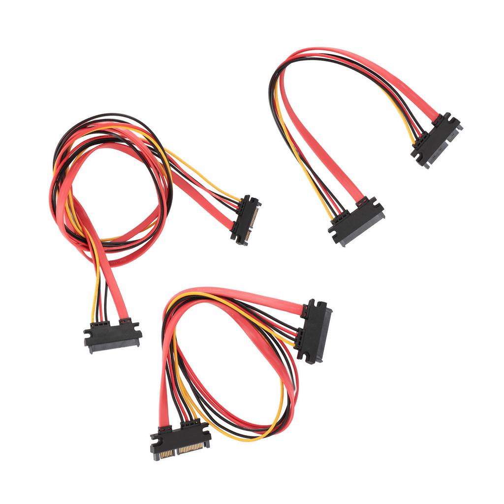 22-контактный кабель-удлинитель питания SATA Serial ATA Папа к маме Комбинированный кабель-удлинитель данных и питания