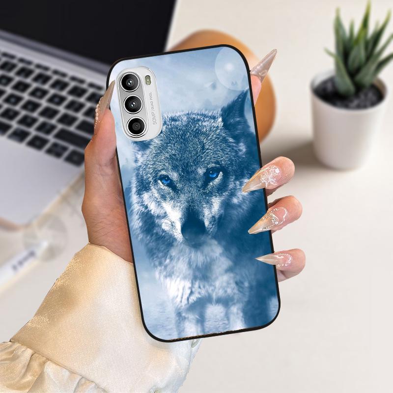 Мультяшные чехлы с животными для Motorola G52 4G, бампер на Moto G82 G71s 5G, мягкий силиконовый чехол для телефона Motorola G 82, Coque Fundas