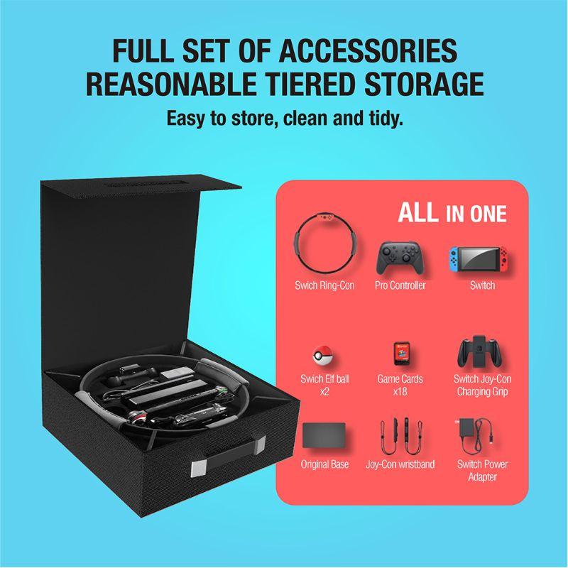 Многофункциональная сумка для хранения для фитнес-кольца NS, сумка для хранения на базе, портативный чехол, сумка EVA