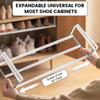 Под подвесным выдвижным шкафом для обуви Компактная подвесная корзина Простая стойка для хранения обуви Комната