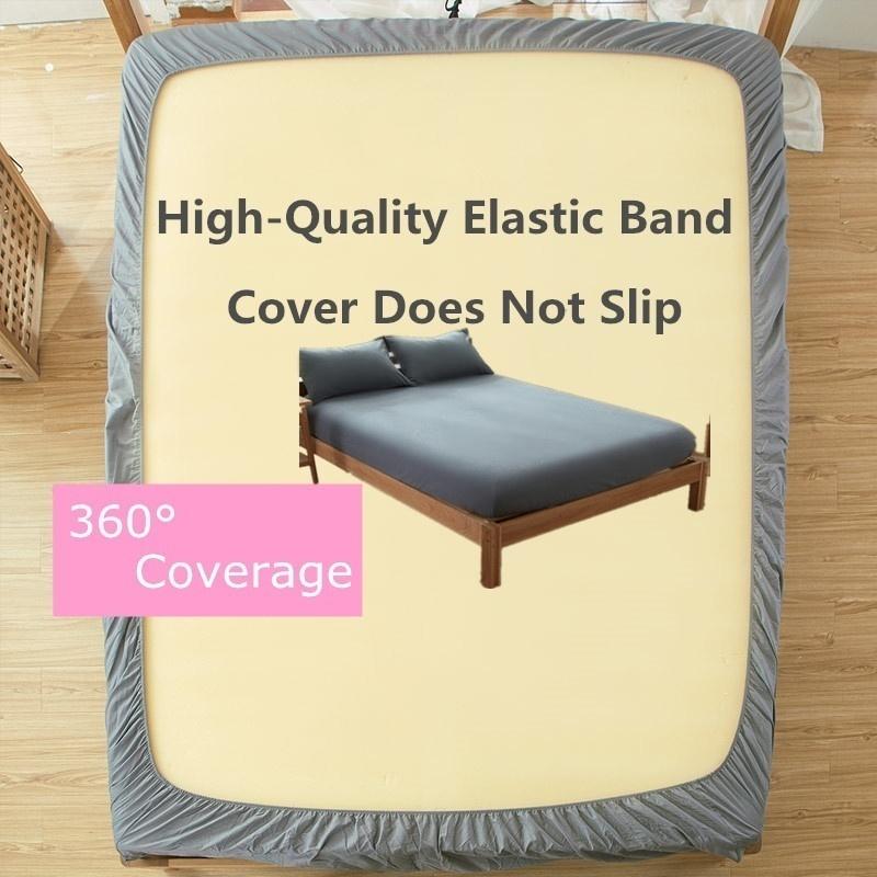 Comfortable Bedding Silky Soft Comfortable Sheet Brushed Microfiber Polyester Deep Pocketsfits Mattresses Cover