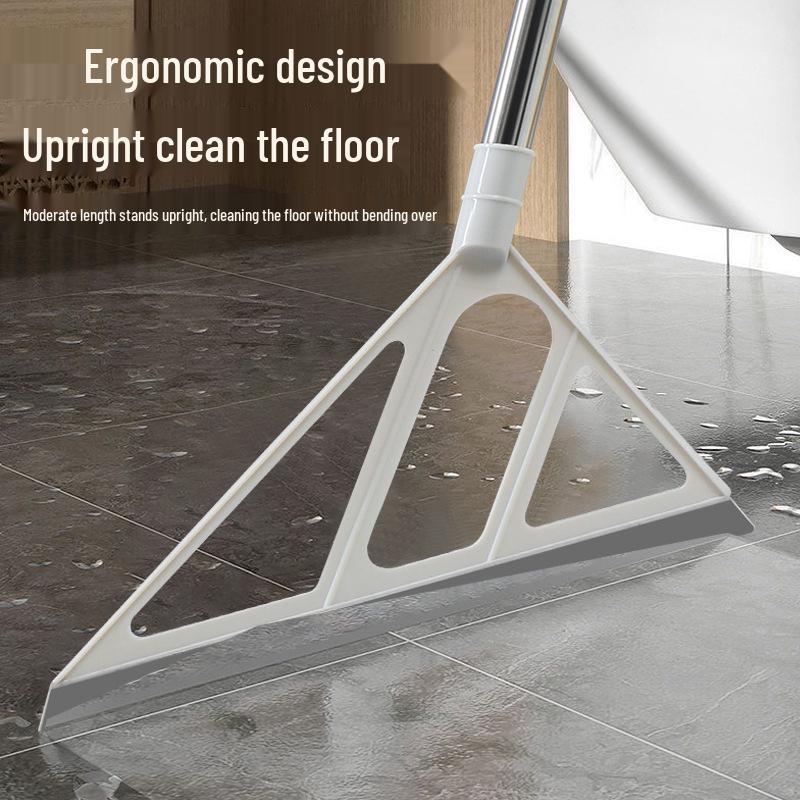 Magic Dual-Use Broom: Silicone Squeegee & Water Sweeper for Bathroom Floors