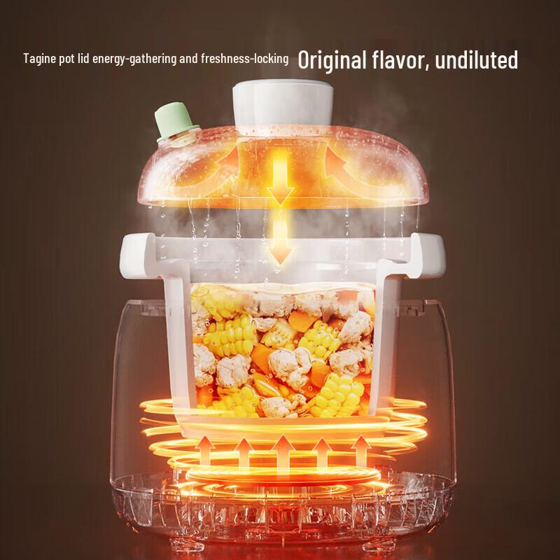 Bear Multi-function Baby Food Cooker & Porridge Maker CN plug (adapter included)