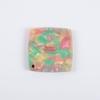 Square Acetate Makeup Mirror Colorful Rotating Mirror Handheld Portable Mirror  Touch-ups