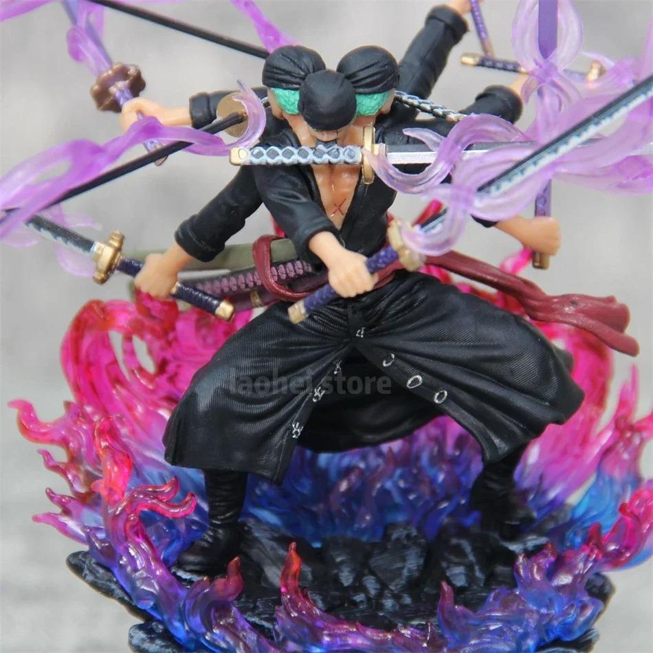 Горячая фигурка Аниме One Piece Асура Ророноа Зоро Статуя Фигурка Действия Коллекционная Модель Игрушка для Детей Достойная Коллекционирования