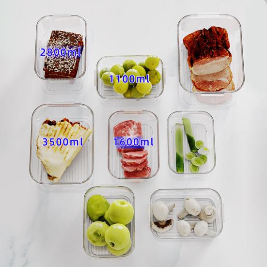 Хлебница большой вместимости, герметичный контейнер для хранения с крышкой, запись времени