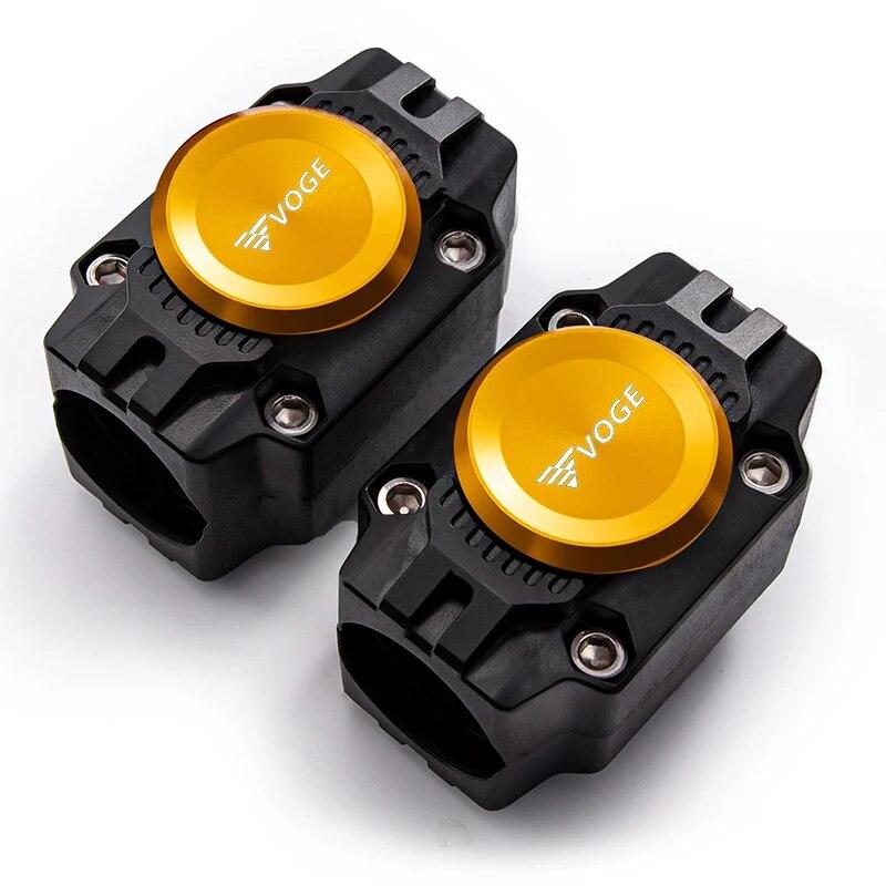 For Loncin Voge 300AC 200AC 300R 500DS 500R 650DS ER10 300 AC Motorcycle Bumper Protection Block Engine Protection Accessories