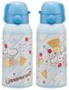 Skater Water Sanrio Cinnamoroll Fancy Snacks for Insulated Stainless Sports Children's Bottle, 600ml, & Weets, Girls, Steel, Lightweight, Bottle,