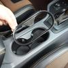 Для Ford Ranger Wildtrak 2015- ABS Углеродное волокно Панель центральной консоли автомобиля Держатель для стакана Наклейка Автомобильные аксессуары