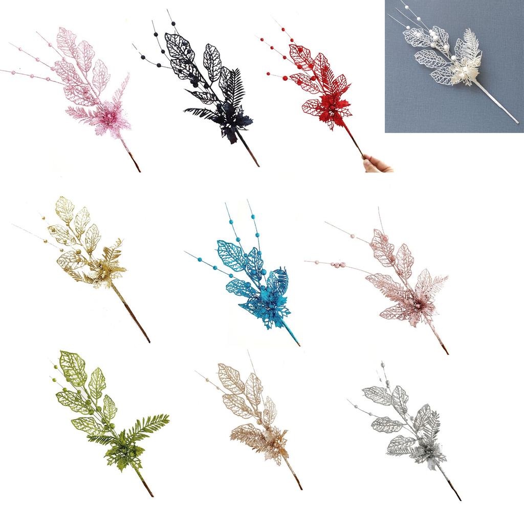 Рождественские украшения, украшения, ветки деревьев, плагины для рождественской елки, принадлежности для создания атмосферы, имитация веток деревьев и черенки