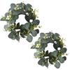 Искусственная гирлянда зеленого цвета, долговечного качества, идеального размера
