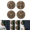 Bedroom Luminous Wall Clock Inch Night Light Nordic Home