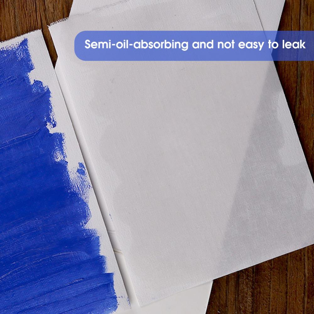 Cotton Material Acrylic Canvas Sheet 8.3 x 11.7in Oil Painting Paper Art Sketchbook  Acrylic Art